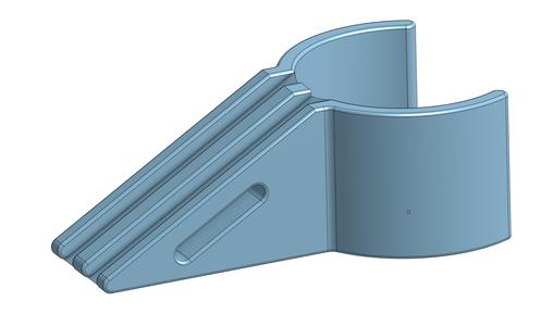 Monitor Arm bottom cable organizer