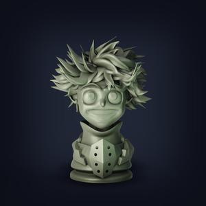 Izuku Midoriya (Deku) bust - My Hero Academia