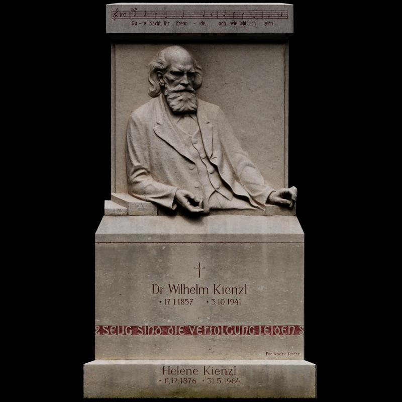 Grave of honour of Austrian composer Wilhelm Kienzl