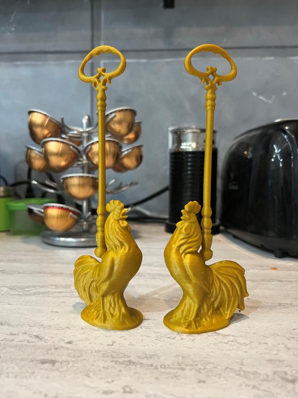 Rooster  doorstop with/without handle (rooster statue)
