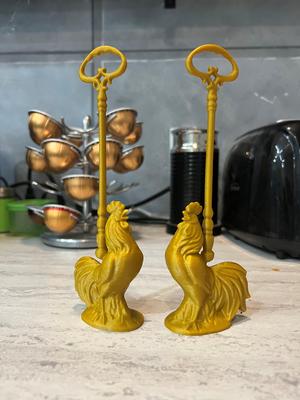 Rooster  doorstop with/without handle (rooster statue)
