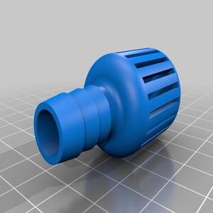 Aquarium hose holder + hose filter