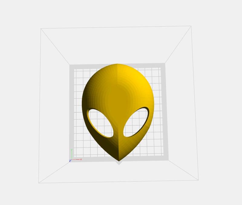 Alien Mask for Wall Mounting