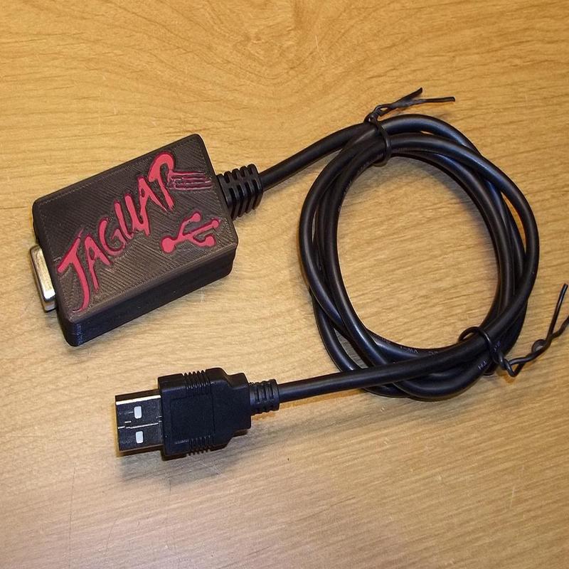 Enclosure for Atari Jaguar USB circuit
