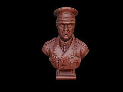 WW1 Soldier Bust