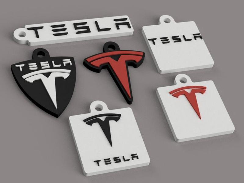 Tesla Schlüsselanhänger