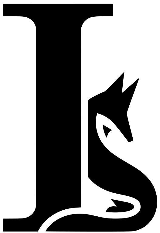 Fox alphabet: Letter I (version 2)