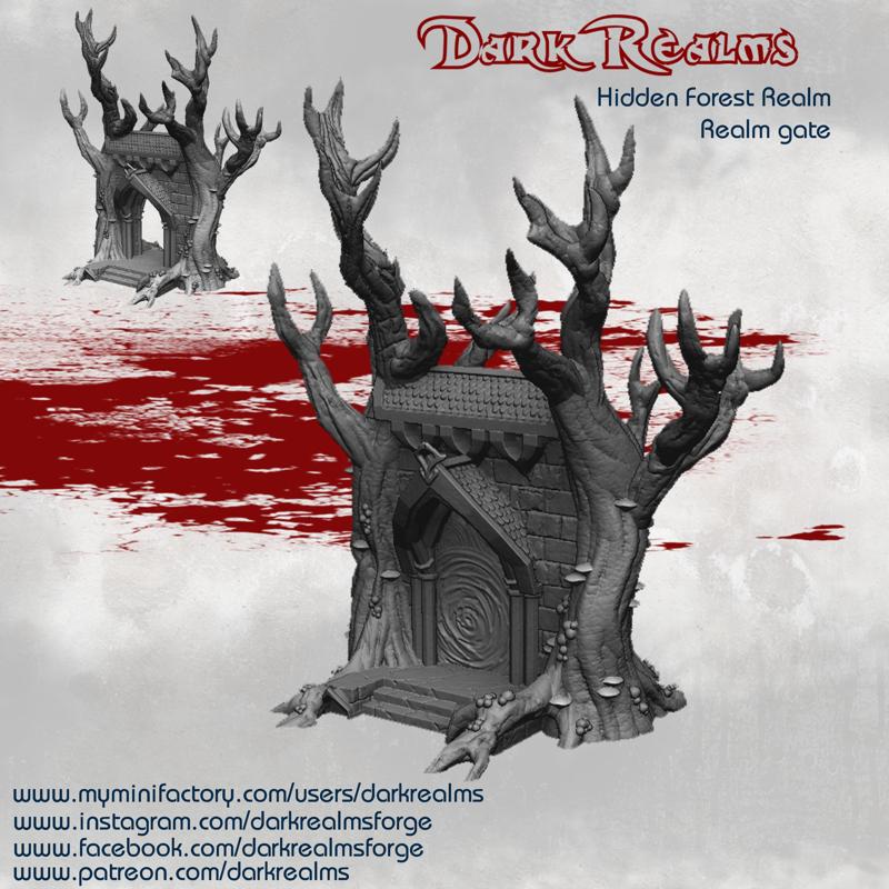 Dark Realms Hidden Forest Realm - Realm Gate
