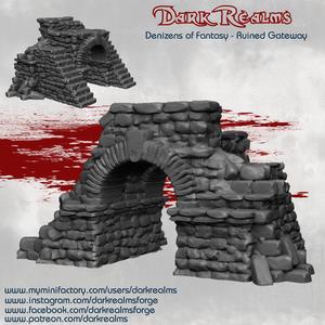 Dark Realms Denizens of Fantasy - Ruined Gateway