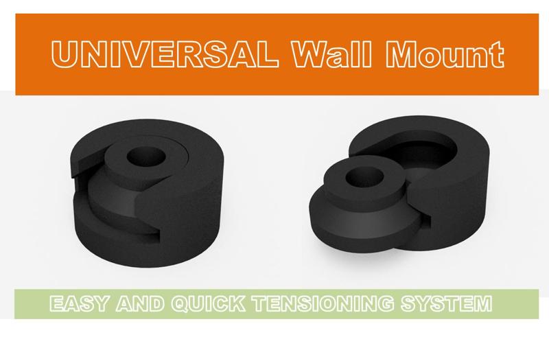 Universal Wall Mount - round