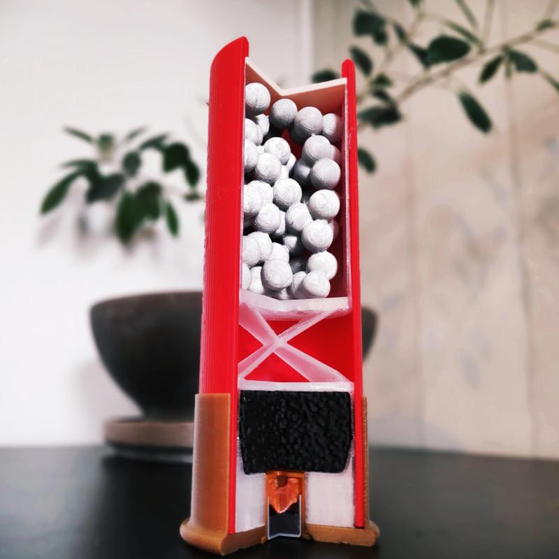 12/70 Shotgun Shell Cross Section