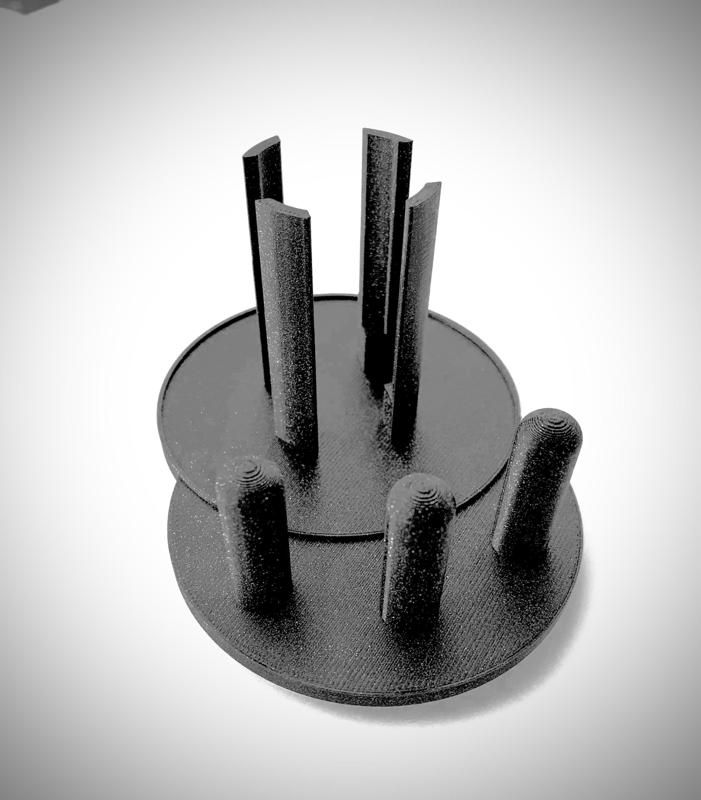 Zahnbürstenständer für Oral b und 3 Bürstenaufsätze