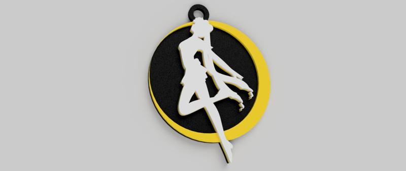 Sailor Moon keychain