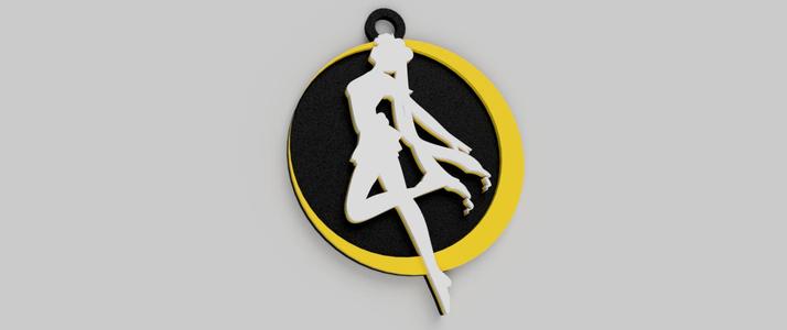 Sailor Moon keychain