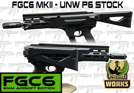 FGC-6 MKII  UNW partisan 6 side folder butt stock