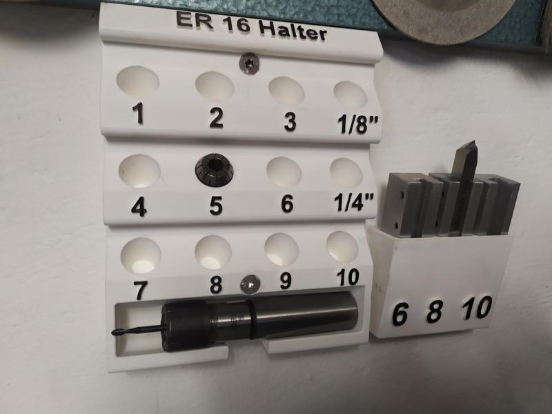 Spannzangenwandhalter ER16