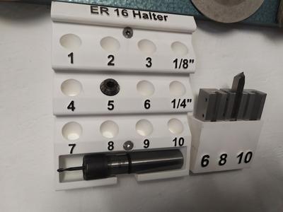 Spannzangenwandhalter ER16