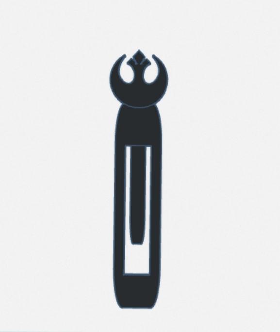Rebel alliance bookmark