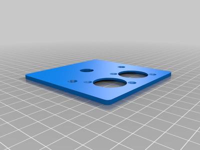 Speakon chassis socket single/double/switched mounting plate for UK pattress socket box