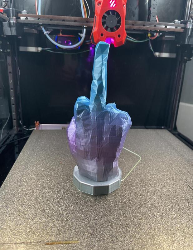 Low Poly Middle Finger