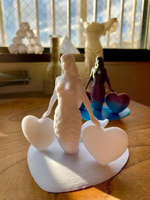 Mermaid with Hearts