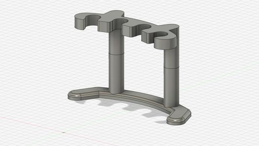 Holder for toothbrush heads