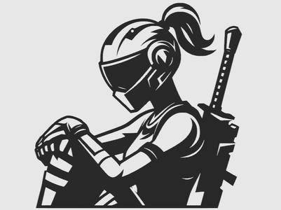 Fortnite Motiv Lineart / Wallart