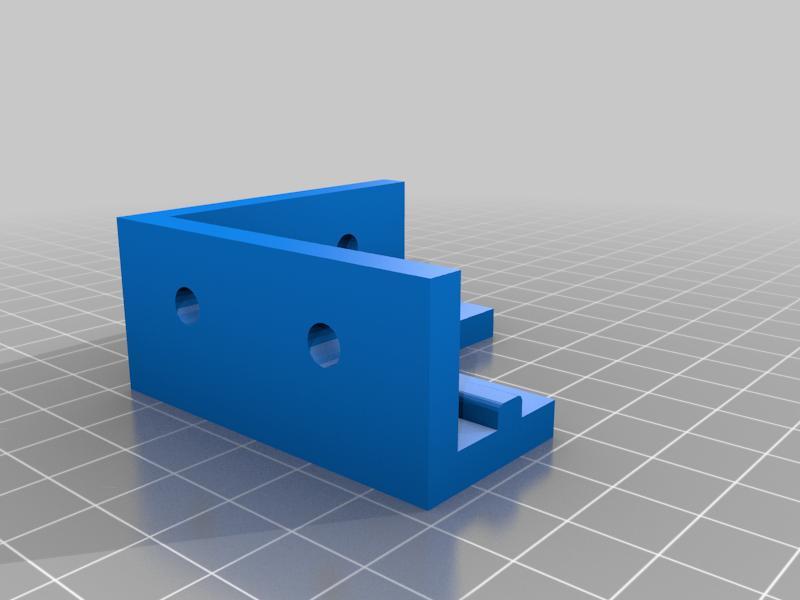 T Slot Extrusion 2020 corner