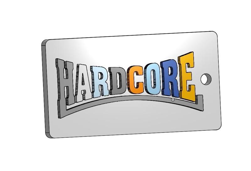 Hardcore key fob