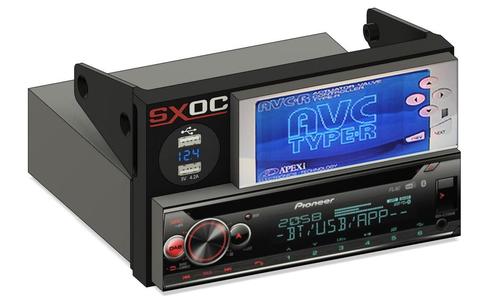 S13 180SX 200SX DIN adapter with AVCR