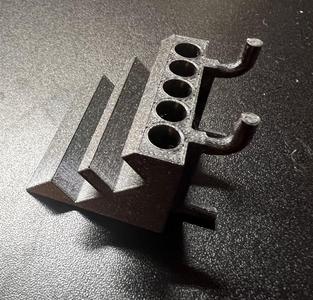 Peg Board Bit Holder - 1 inch