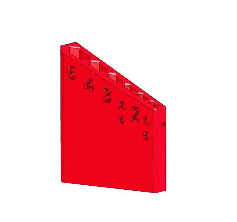 Hex Key Case with Retainer (Metric)