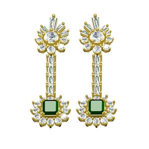 Antique Vintage Style Dangle Hoop Earring