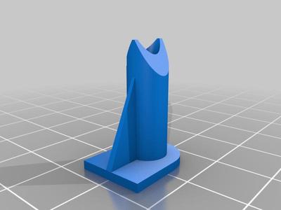 Artillery Sidewinder X1 extruder filament guide
