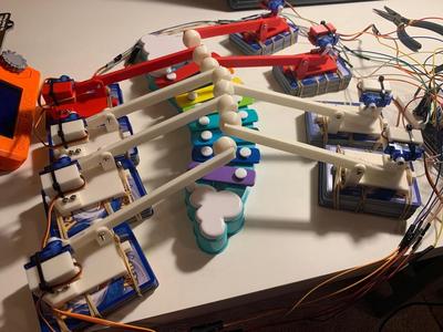 Bluetooth Servo Xylophone