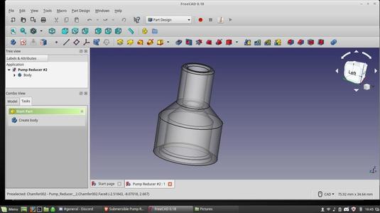 Submersible Pump Reducer (12mm to 6mm)