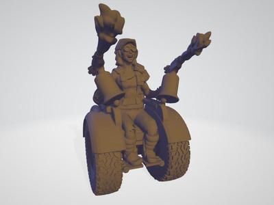 Post Apoc Wheelchair Mechanic