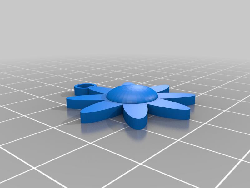 Flower pendant