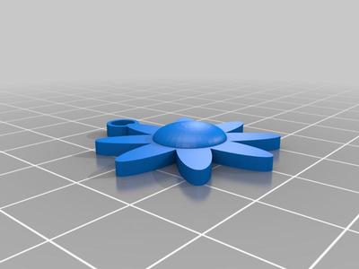 Flower pendant
