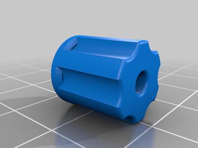 Knob for varable capacitor