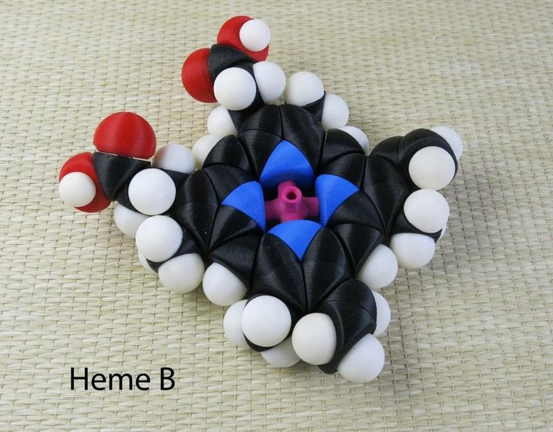 Space-filling molecular models: Transition Metal expansion pack
