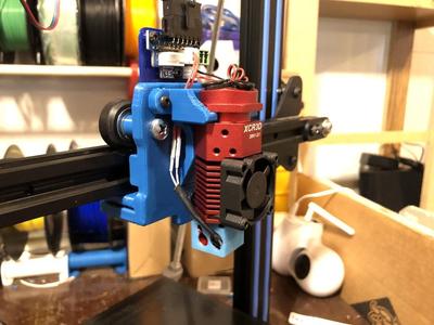 3 in 1 out Hotend mount