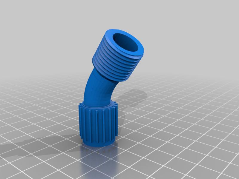 Electric sprayer adapter muzzle