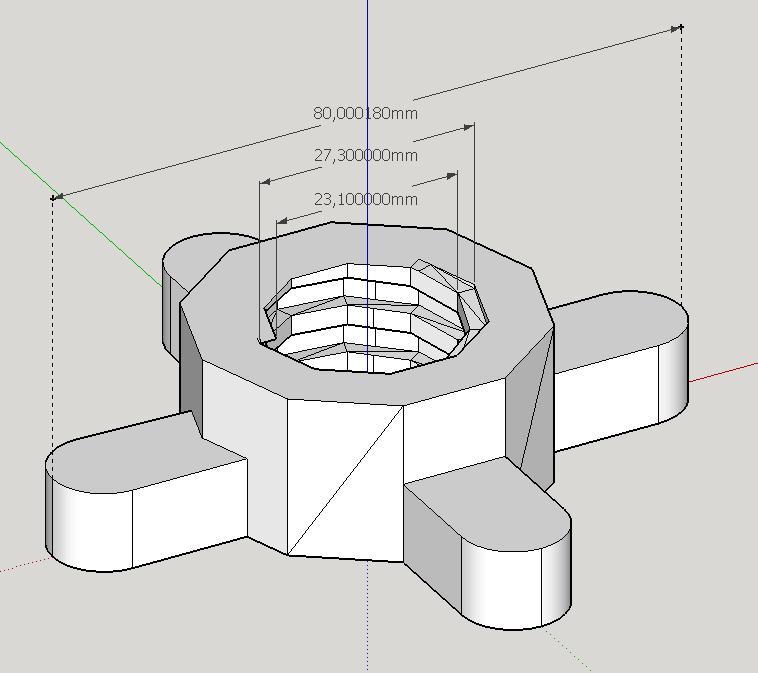 Dumbbell nut/Гайка для гантели