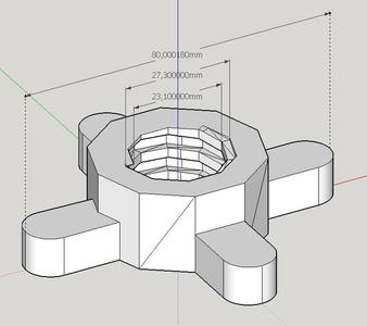 Dumbbell nut/Гайка для гантели