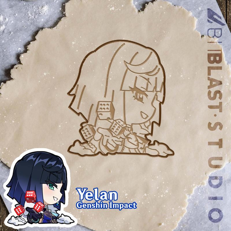 Yelan Cookie Cutter