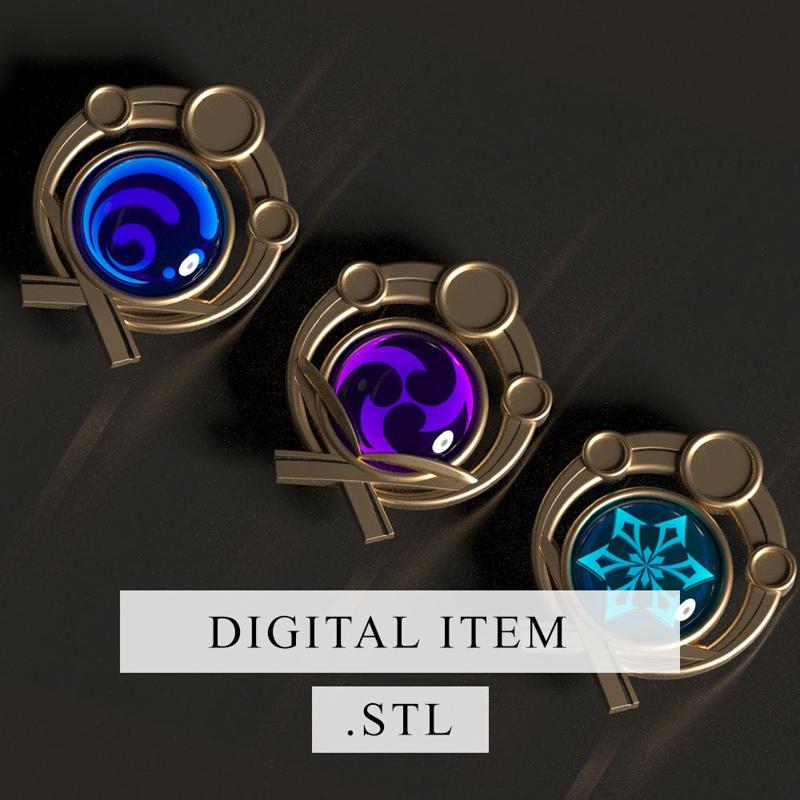 Genshin Impact - Inazuma Vision [ 3d file .stl ]