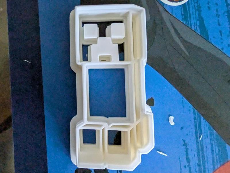 Creeper cookie cutter