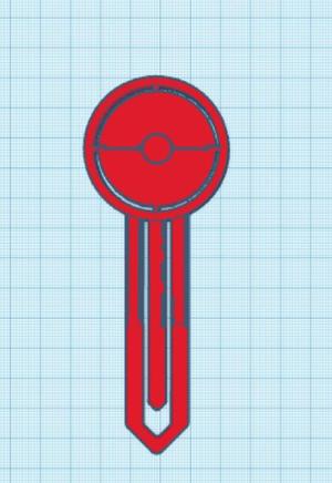 Pokeball Bookmark (Pokemon)