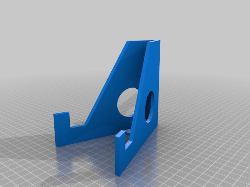 Simple iPad vertical stand with charging